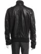Dsquared² Calf Leather Moto Jacket