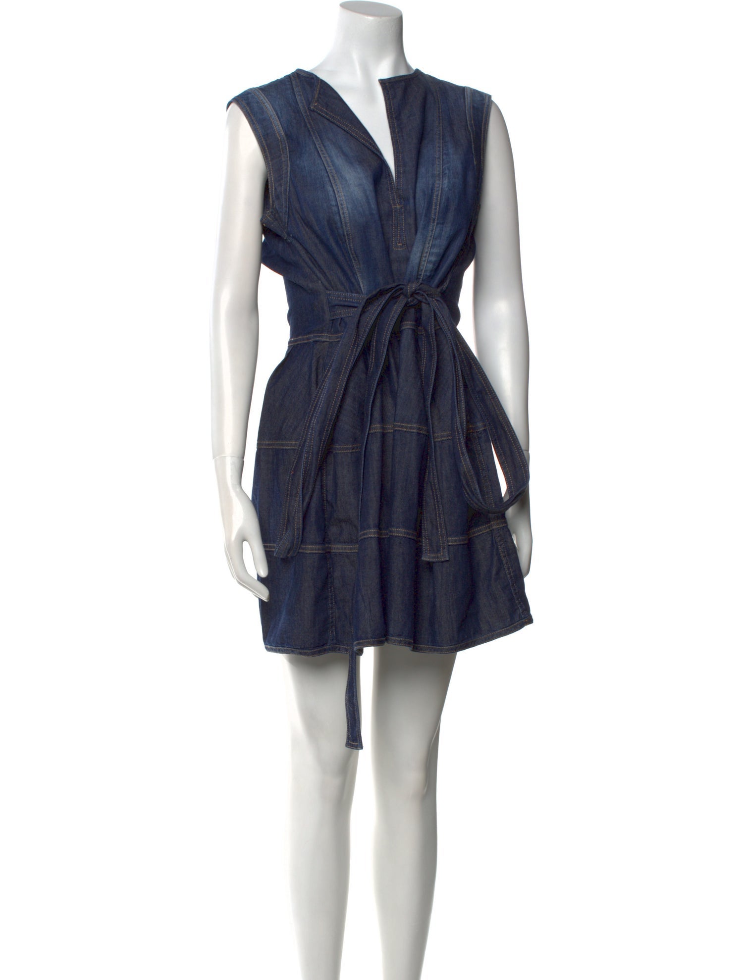 Dsquared² V-Neck Mini Dress