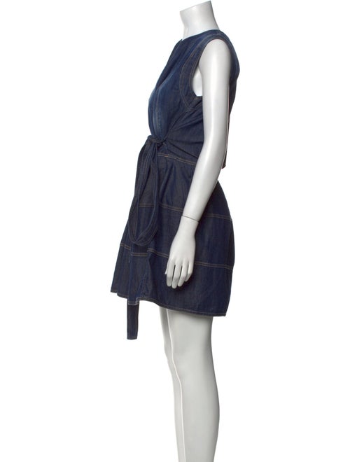 Dsquared² V-Neck Mini Dress