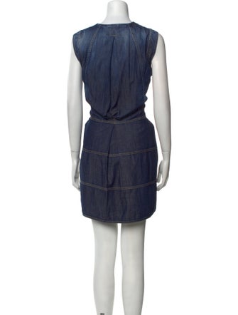 Dsquared² V-Neck Mini Dress