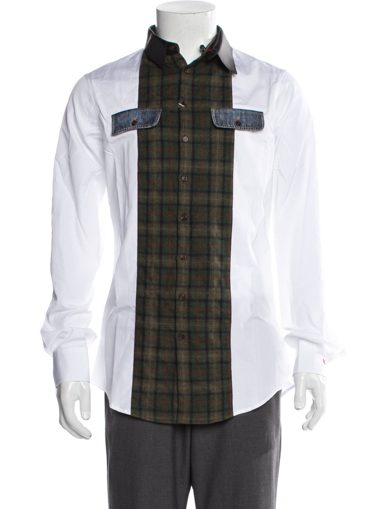 Dsquared² Printed Long Sleeve Western Shirt w/ Tags