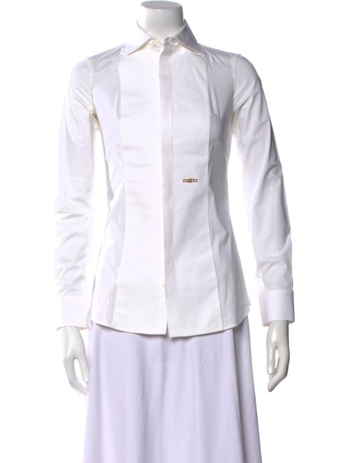Dsquared² Long Sleeve Button-Up Top