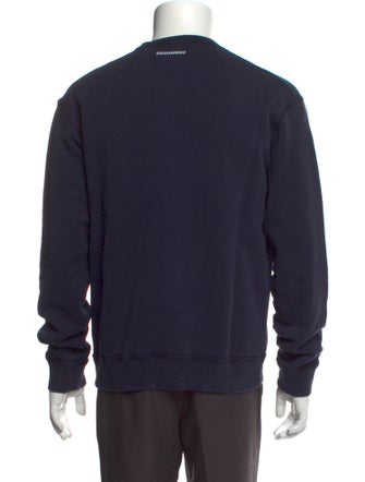 Dsquared² Graphic Print Crew Neck Sweatshirt