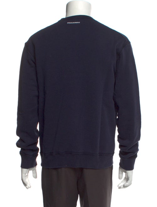 Dsquared² Graphic Print Crew Neck Sweatshirt