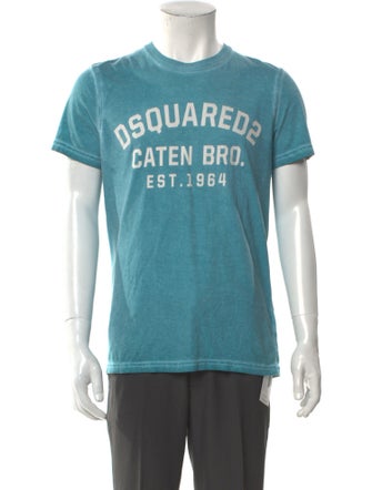 Dsquared² Graphic Print Crew Neck T-Shirt