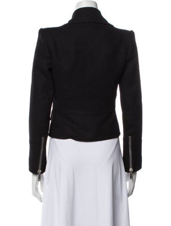 Dsquared² Virgin Wool Biker Jacket