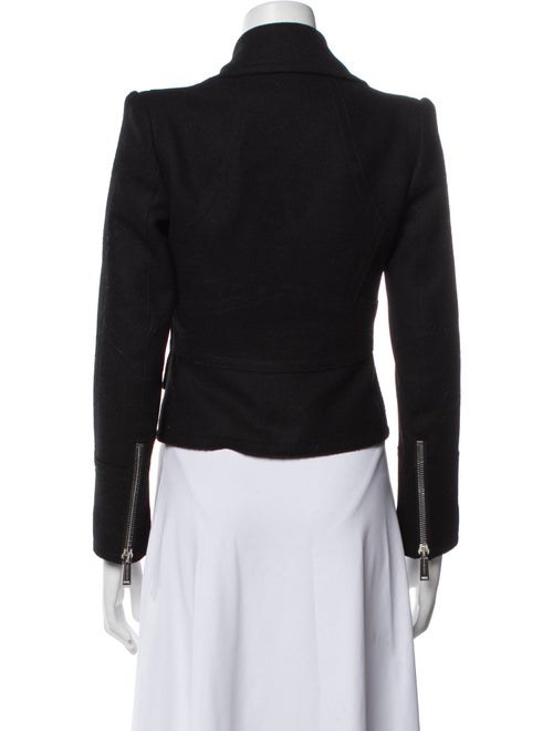 Dsquared² Virgin Wool Biker Jacket