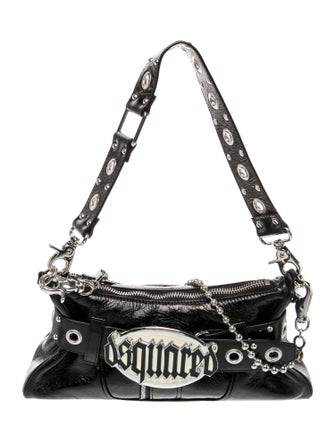 Dsquared² Leather Shoulder Bag