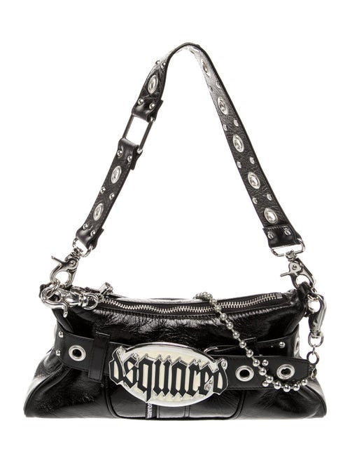 Dsquared² Leather Shoulder Bag