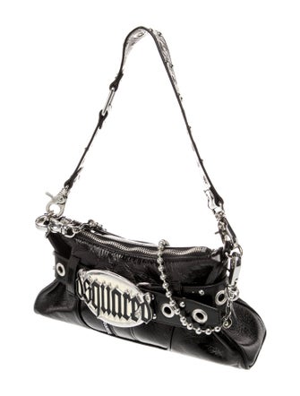 Dsquared² Leather Shoulder Bag