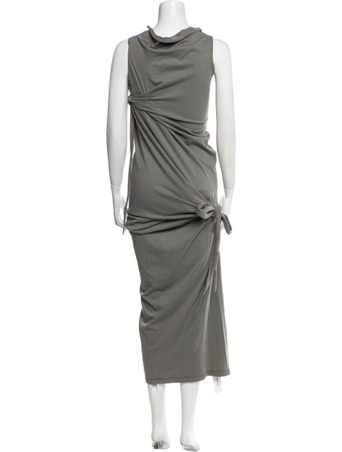 Dsquared² Cowl Neck Long Dress