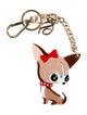 Dsquared² Pattern Print Dog Keychain