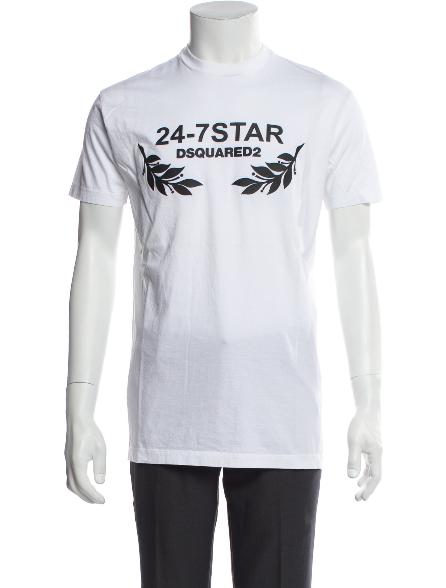 Dsquared² Graphic Print Crew Neck T-Shirt