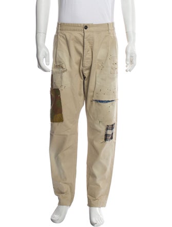 Dsquared² Graphic Print Cargo Pants