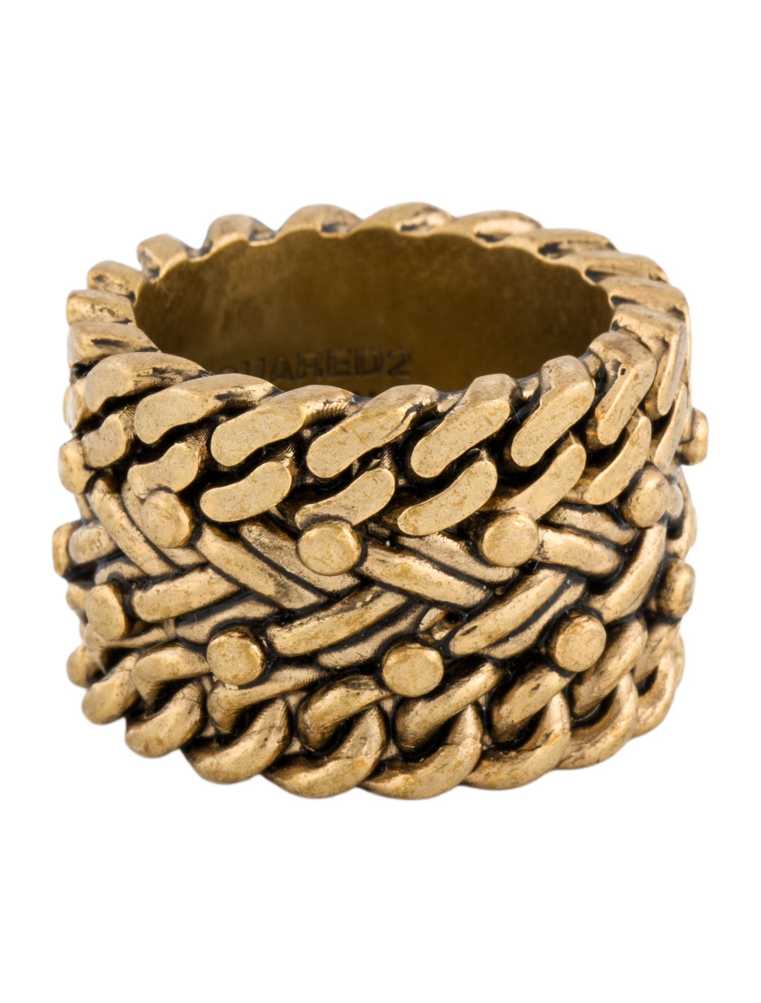 Dsquared² Link Band Ring