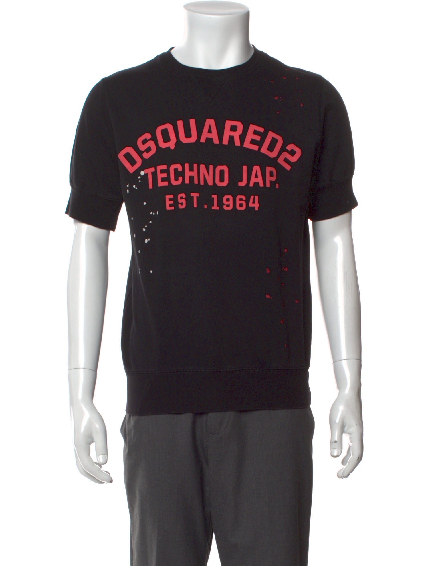 Dsquared² Graphic Print Crew Neck T-Shirt