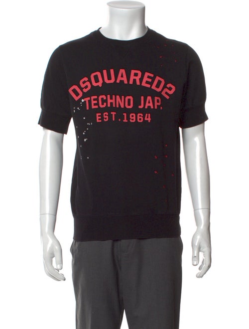 Dsquared² Graphic Print Crew Neck T-Shirt