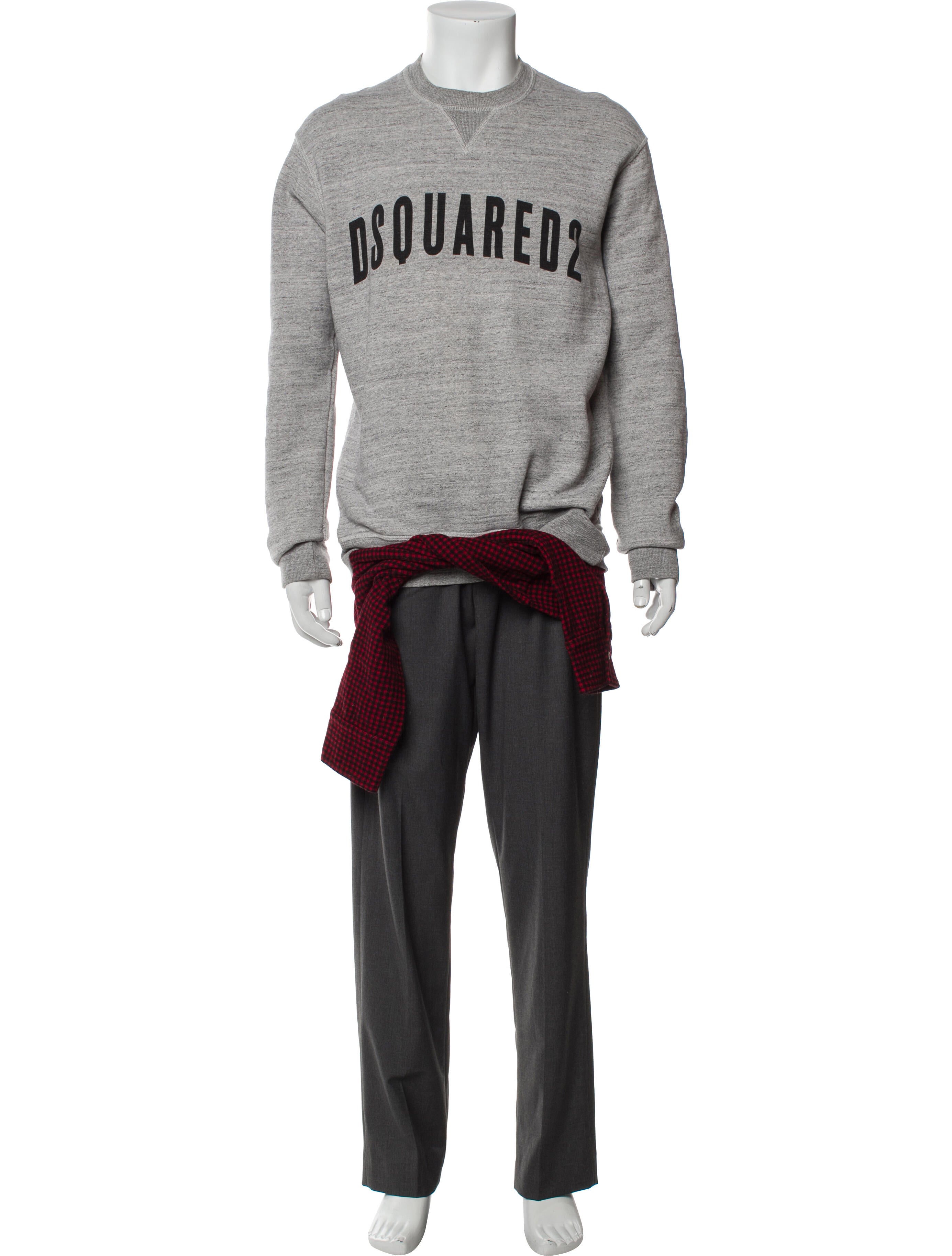 Dsquared² Graphic Print Crew Neck Pullover