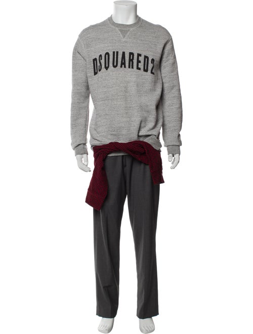 Dsquared² Graphic Print Crew Neck Pullover
