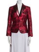 Dsquared² Floral Print Evening Jacket