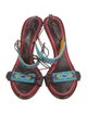 Dsquared² Leather Printed Sandals