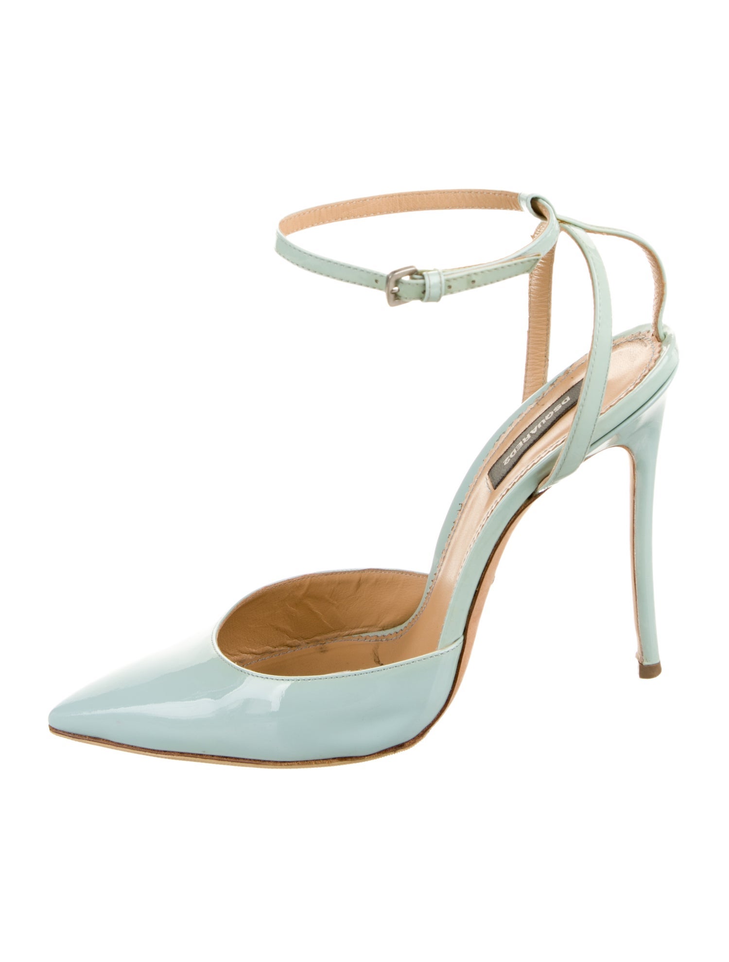 Dsquared² Patent Leather D'Orsay Pumps