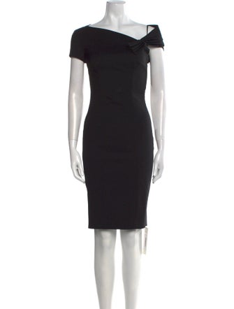 Dsquared² Wool Knee-Length Dress