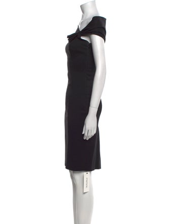 Dsquared² Wool Knee-Length Dress