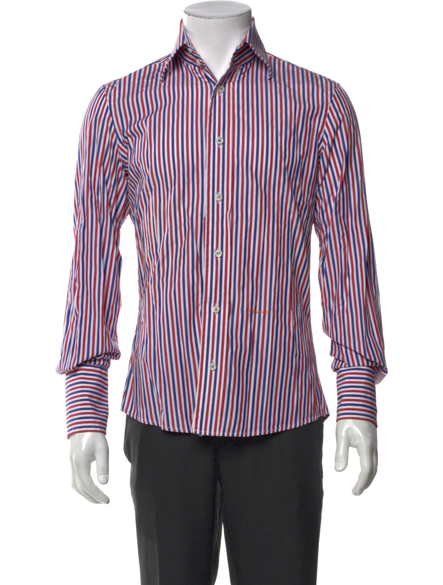 Dsquared² Striped Long Sleeve Shirt