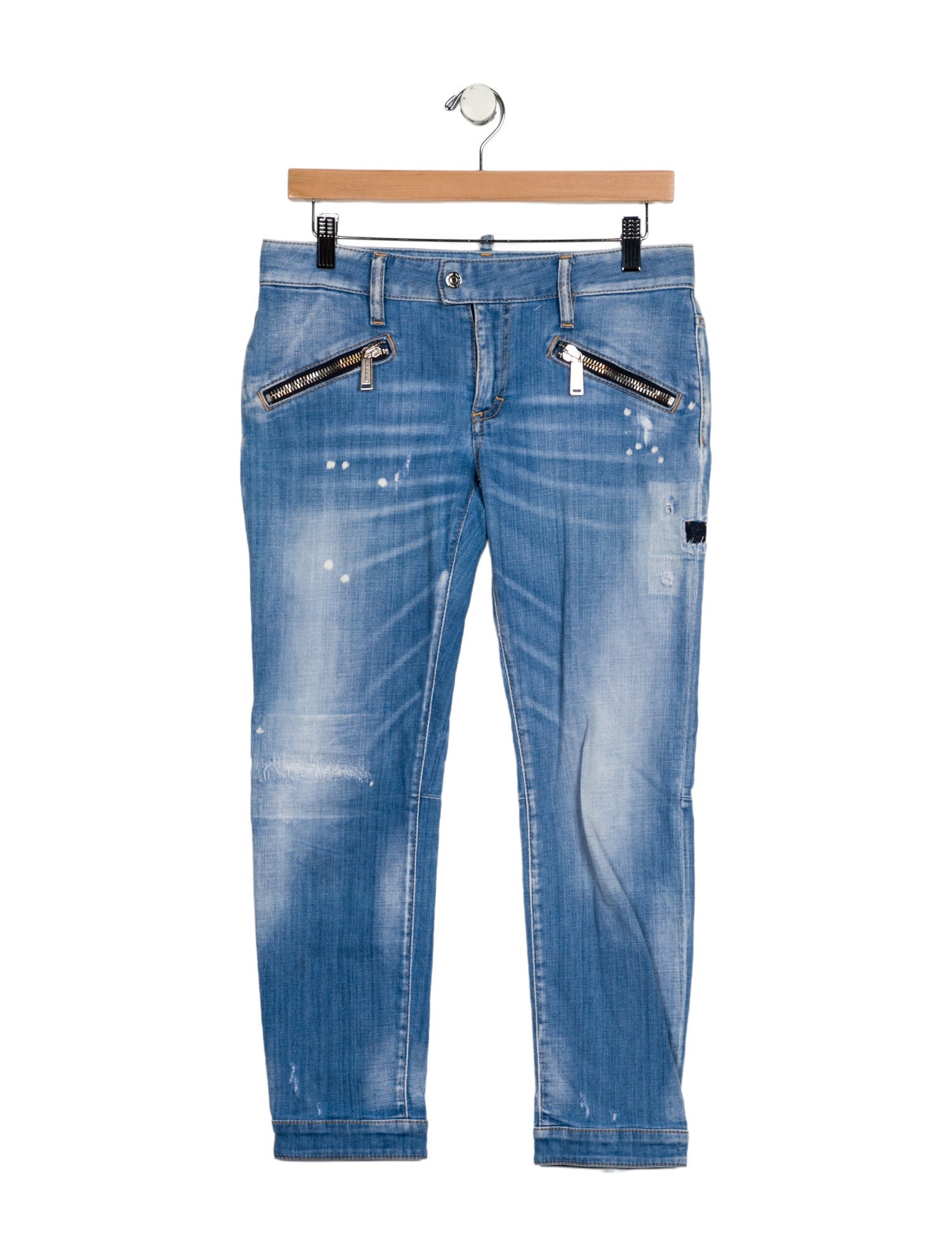 Dsquared² Low-Rise Skinny Leg Jeans
