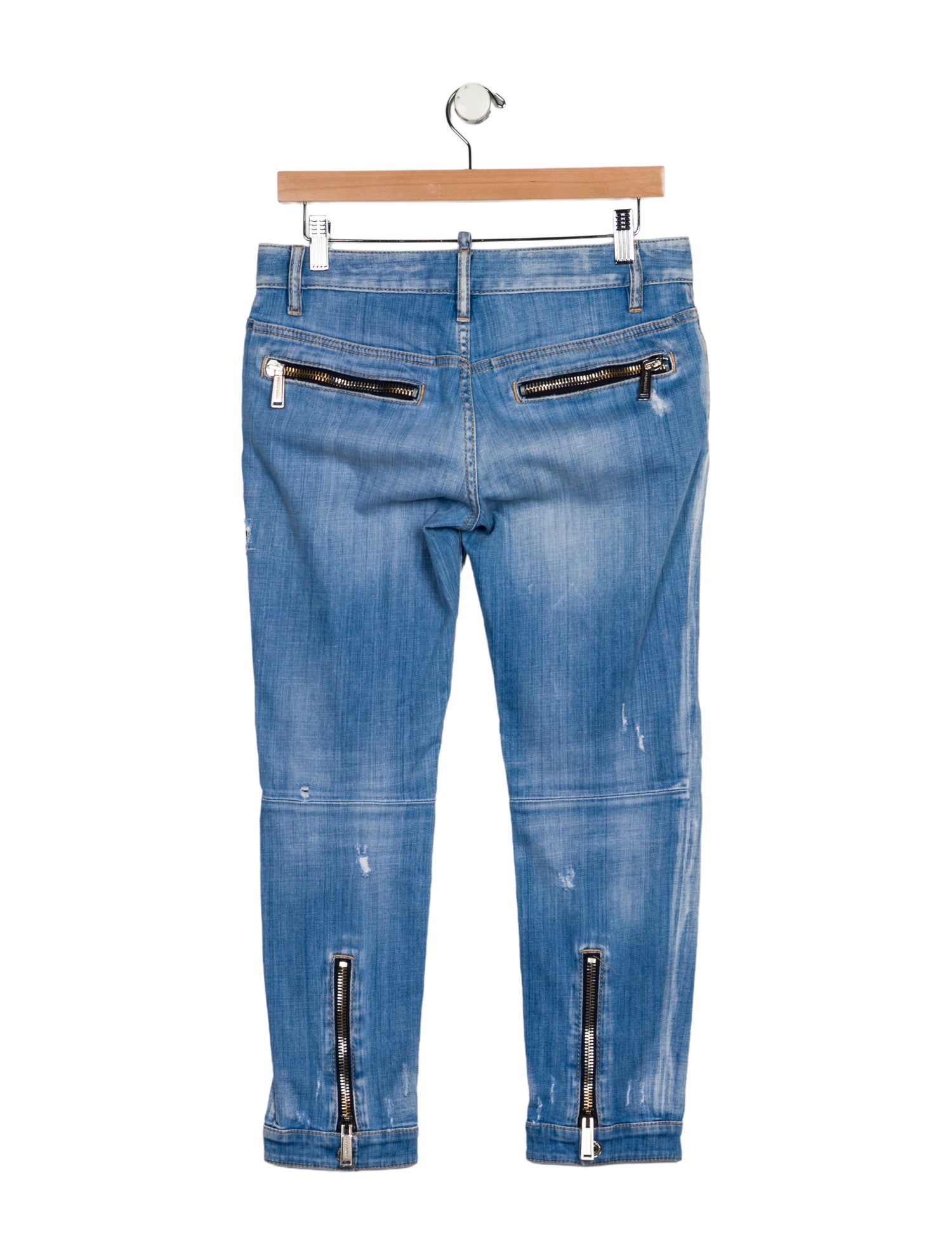 Dsquared² Low-Rise Skinny Leg Jeans