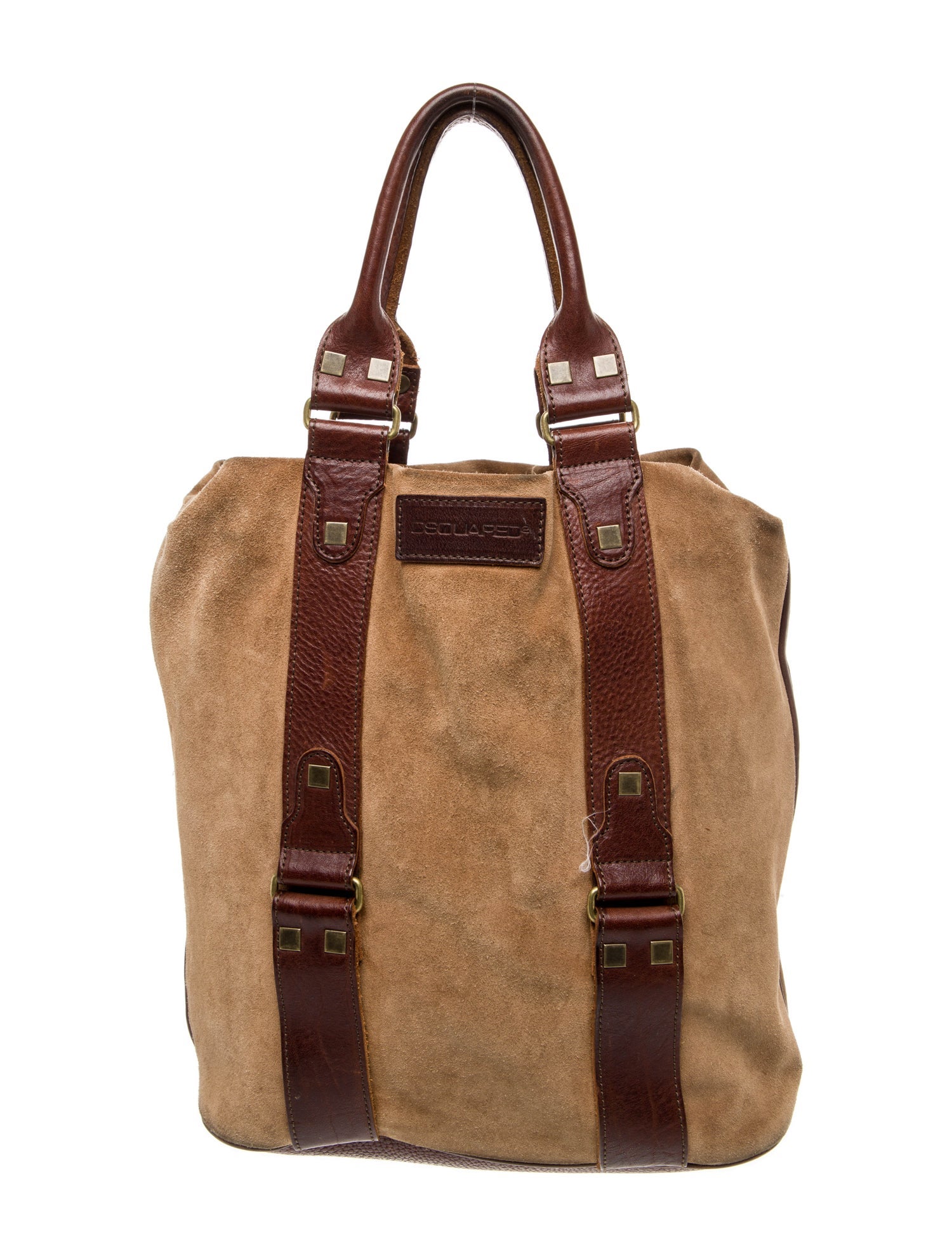 Dsquared² Suede Top Handle Bag