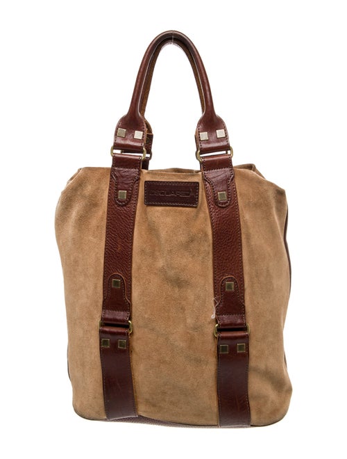 Dsquared² Suede Top Handle Bag