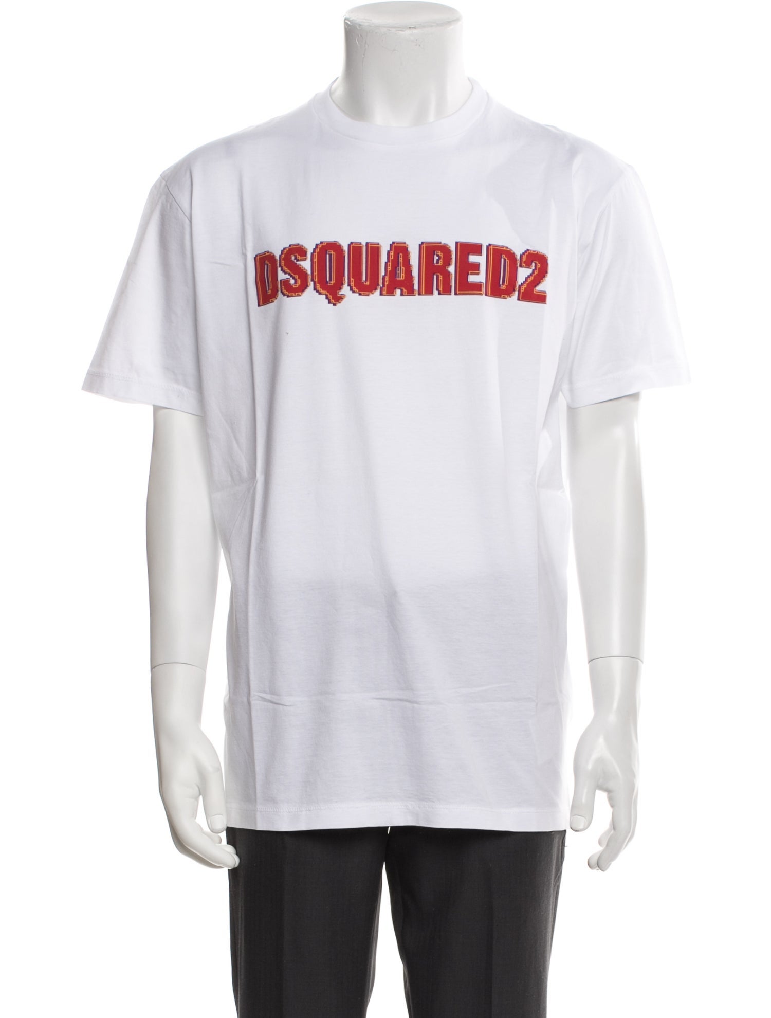 Dsquared² Graphic Print Crew Neck T-Shirt w/ Tags