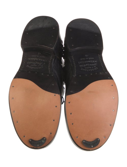 Dsquared² Leather Studded Accents Lace-Up Boots