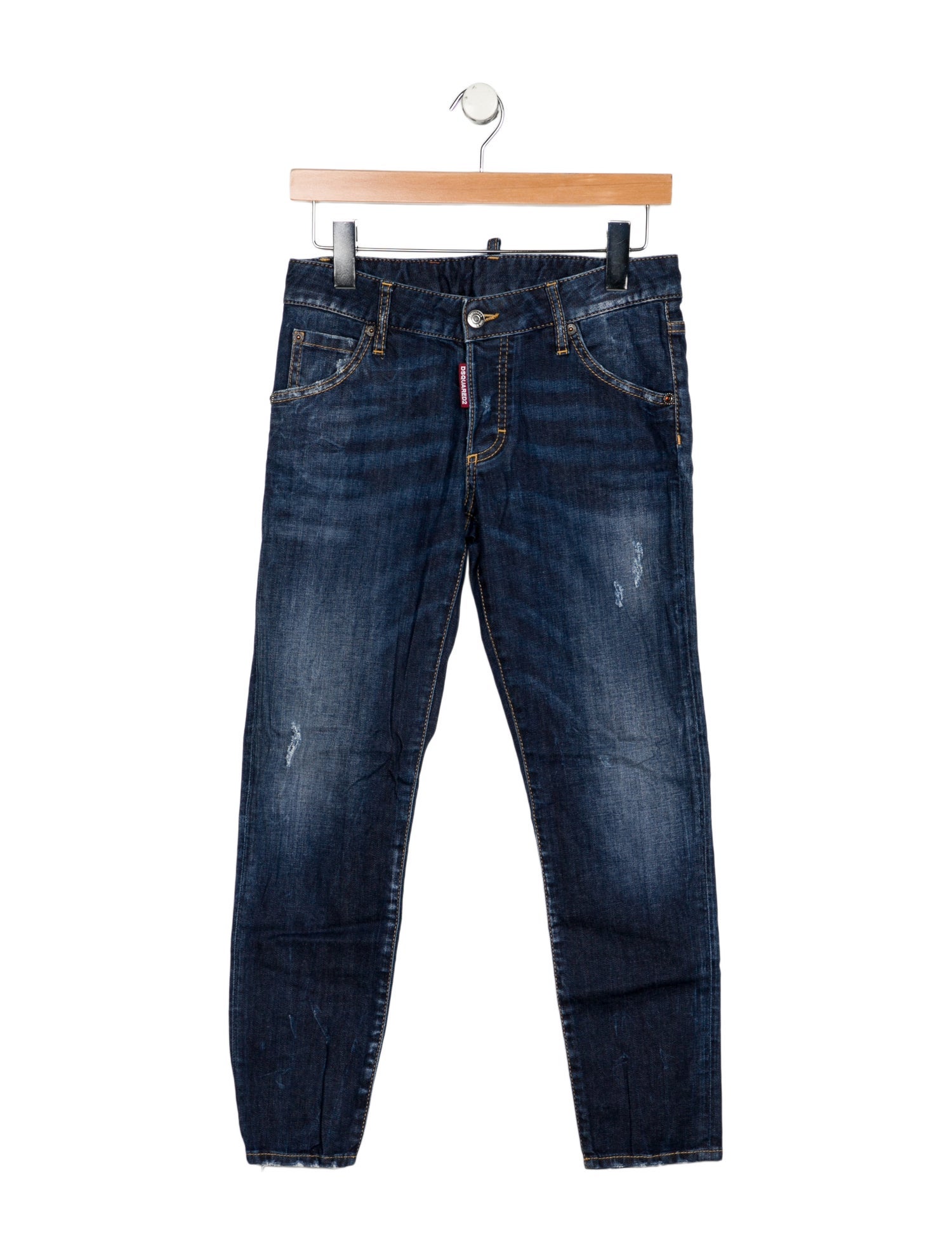 Dsquared² Low-Rise Skinny Leg Jeans
