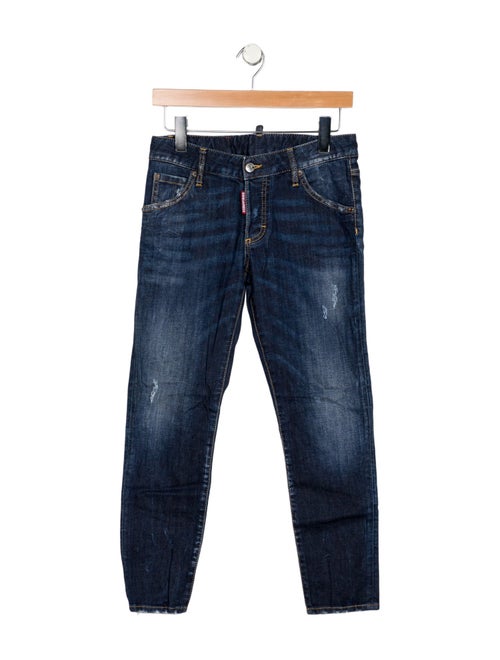Dsquared² Low-Rise Skinny Leg Jeans