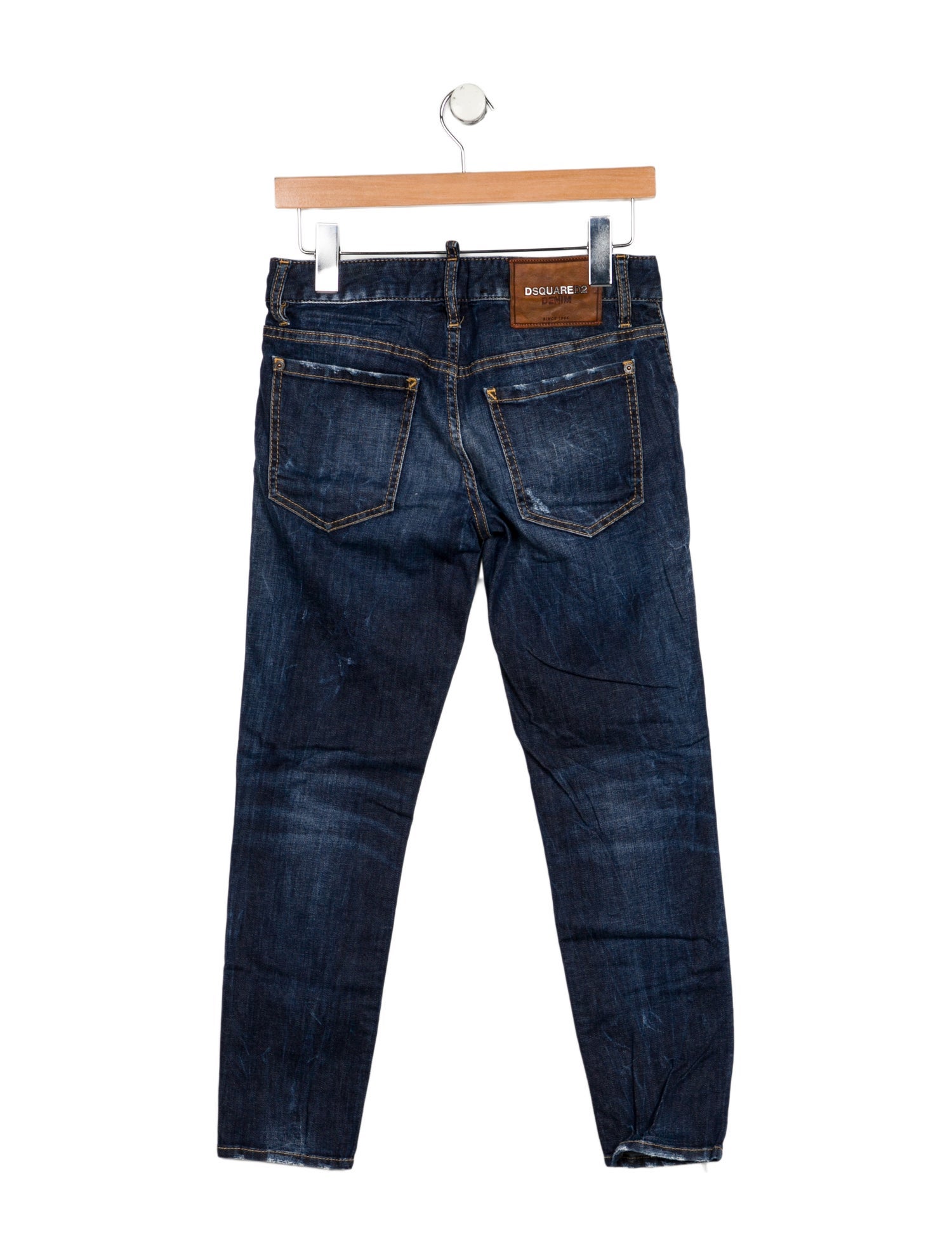 Dsquared² Low-Rise Skinny Leg Jeans