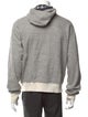 Dsquared² Colorblock Pattern Mock Neck Hoodie