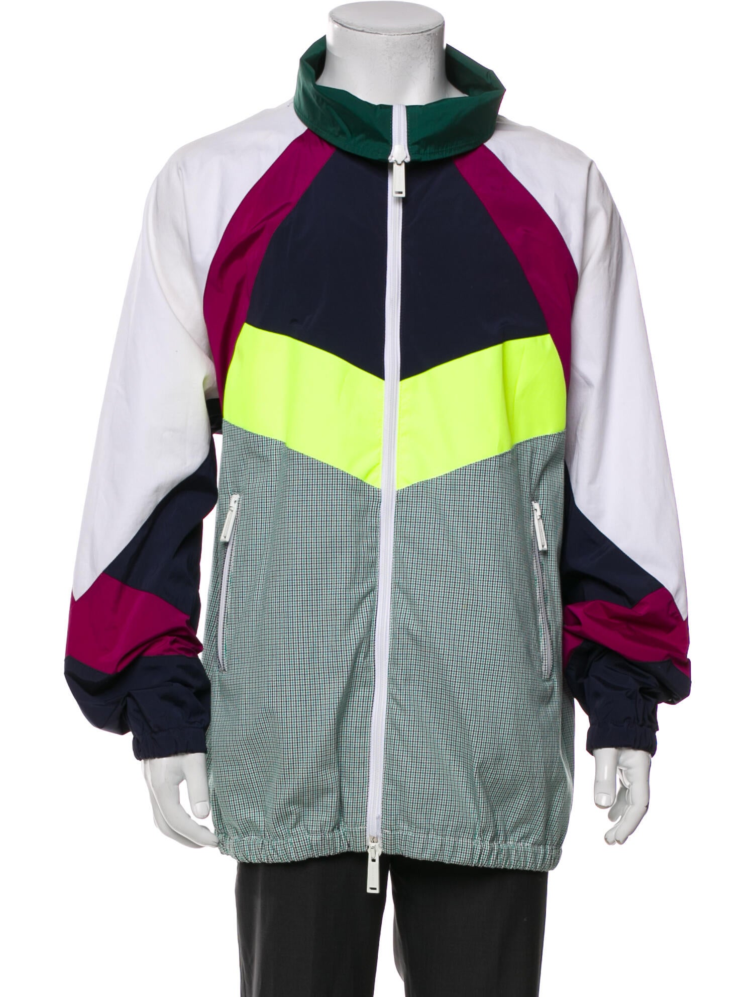 Dsquared² Colorblock Pattern Windbreaker