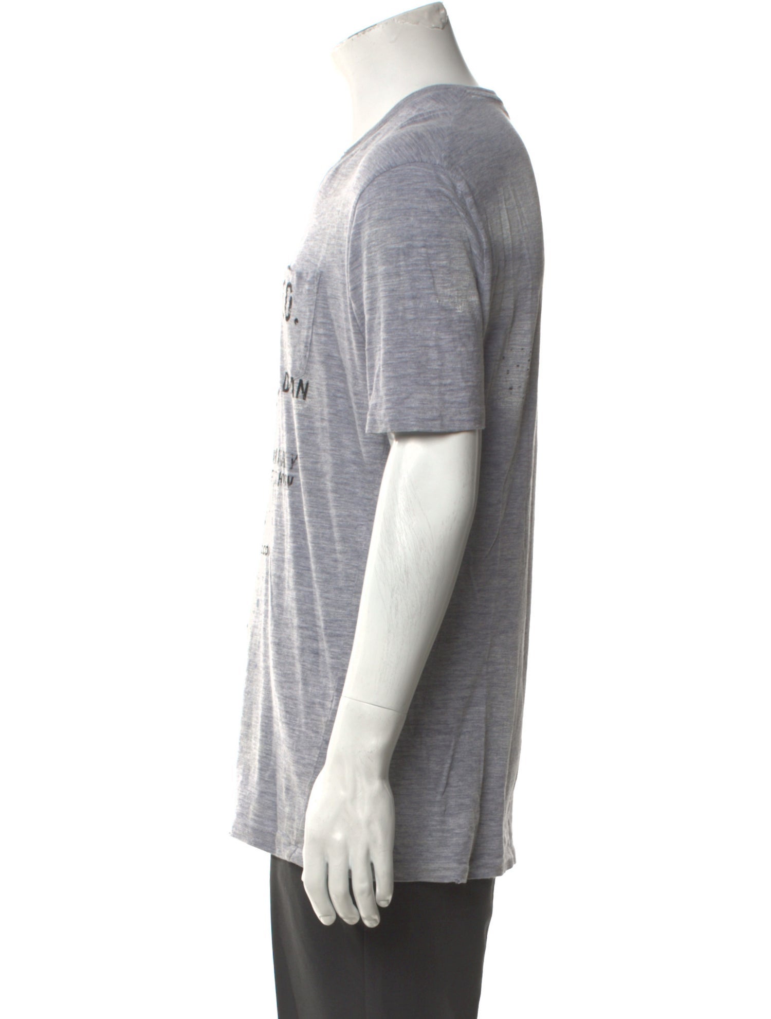 Dsquared² Graphic Print V-Neck T-Shirt