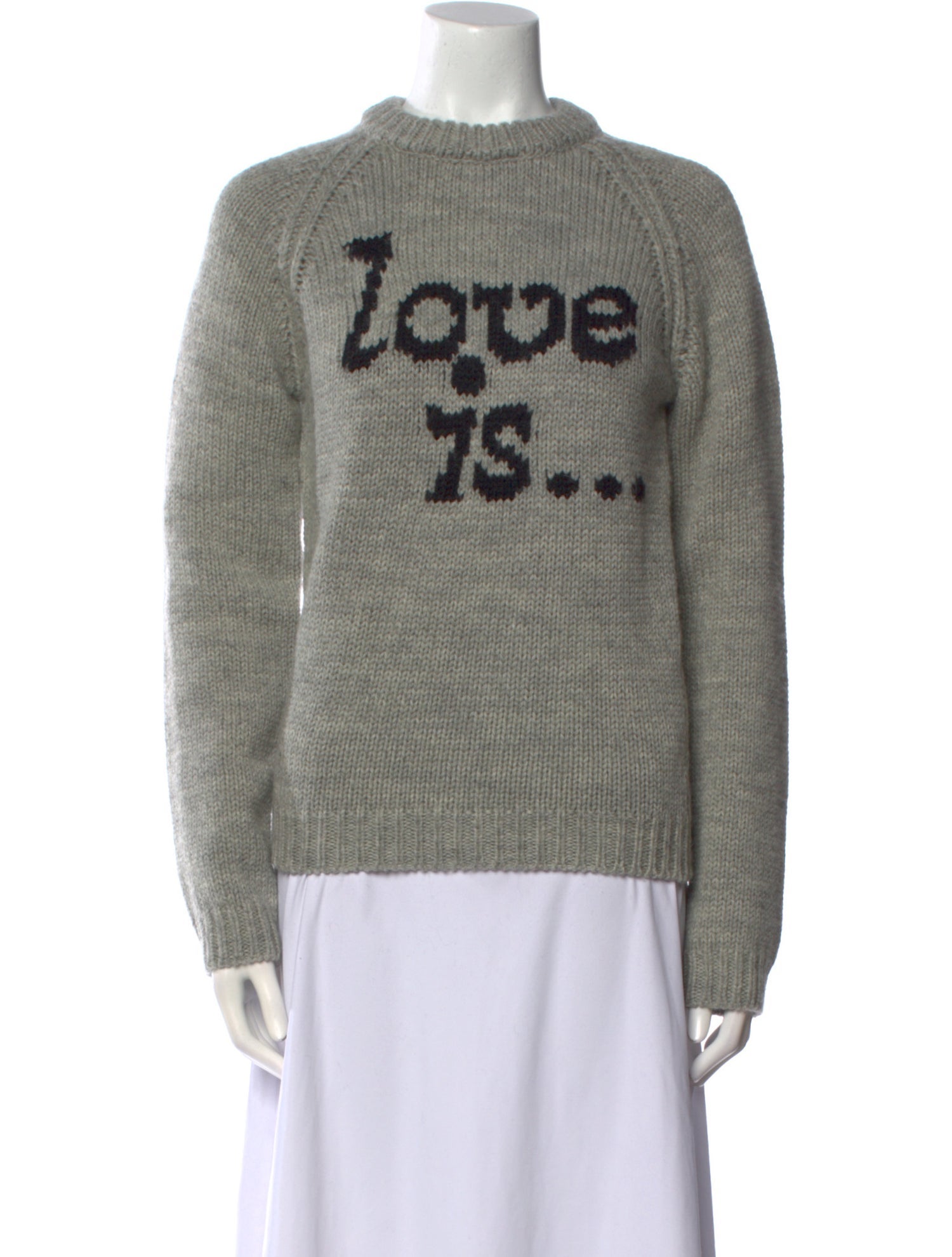 Dsquared² Wool Graphic Print Sweater w/ Tags