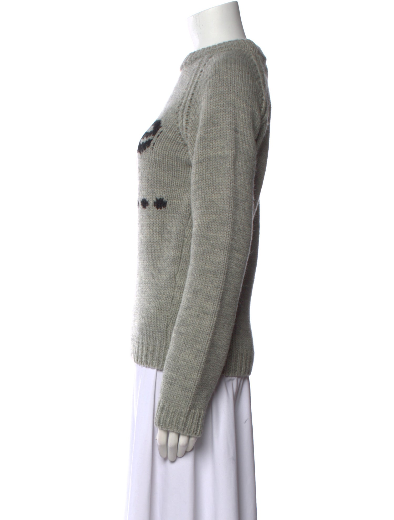 Dsquared² Wool Graphic Print Sweater w/ Tags