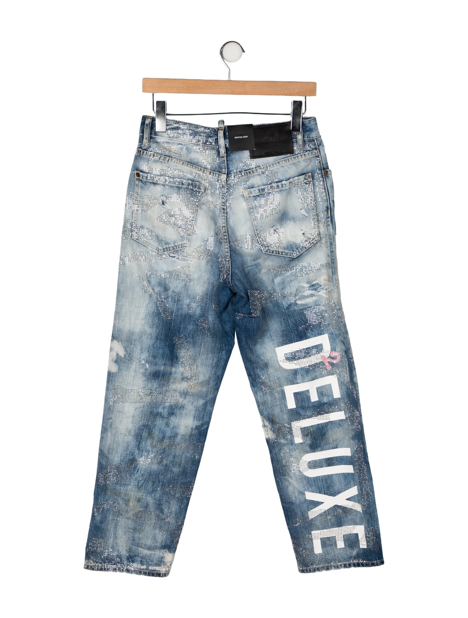 Dsquared² High-Rise Wide Leg Jeans w/ Tags