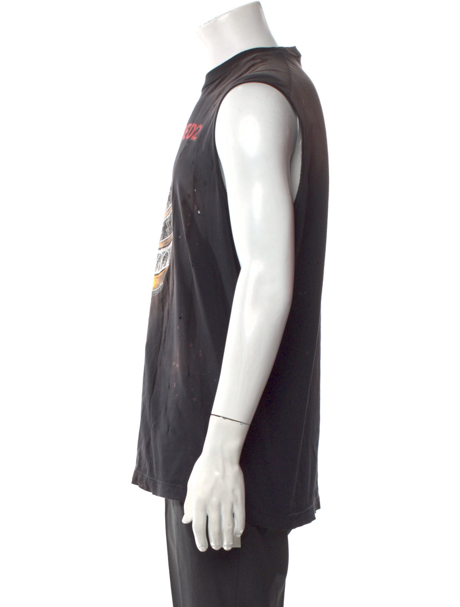 Dsquared² Graphic Print Crew Neck T-Shirt