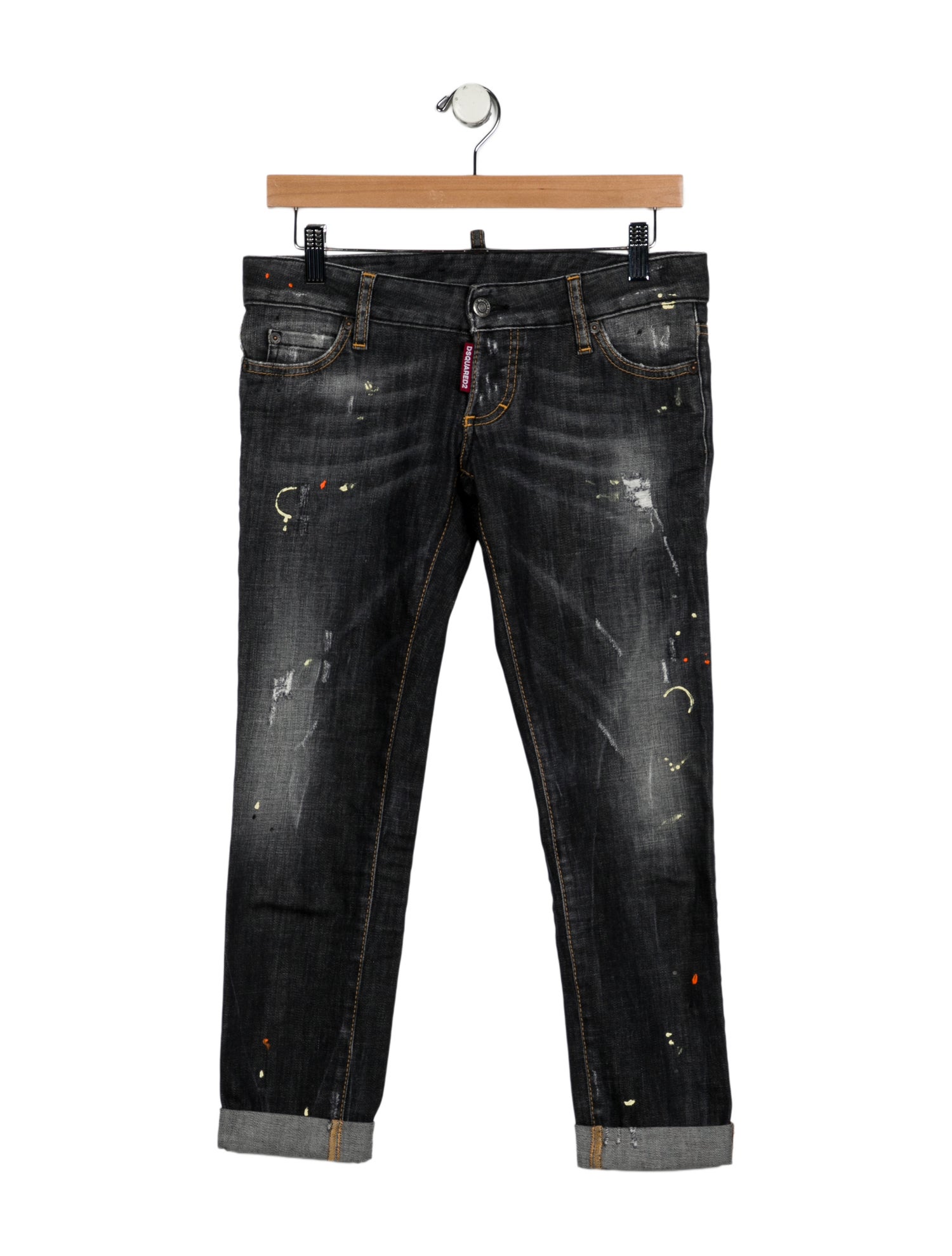 Dsquared² Low-Rise Skinny Leg Jeans