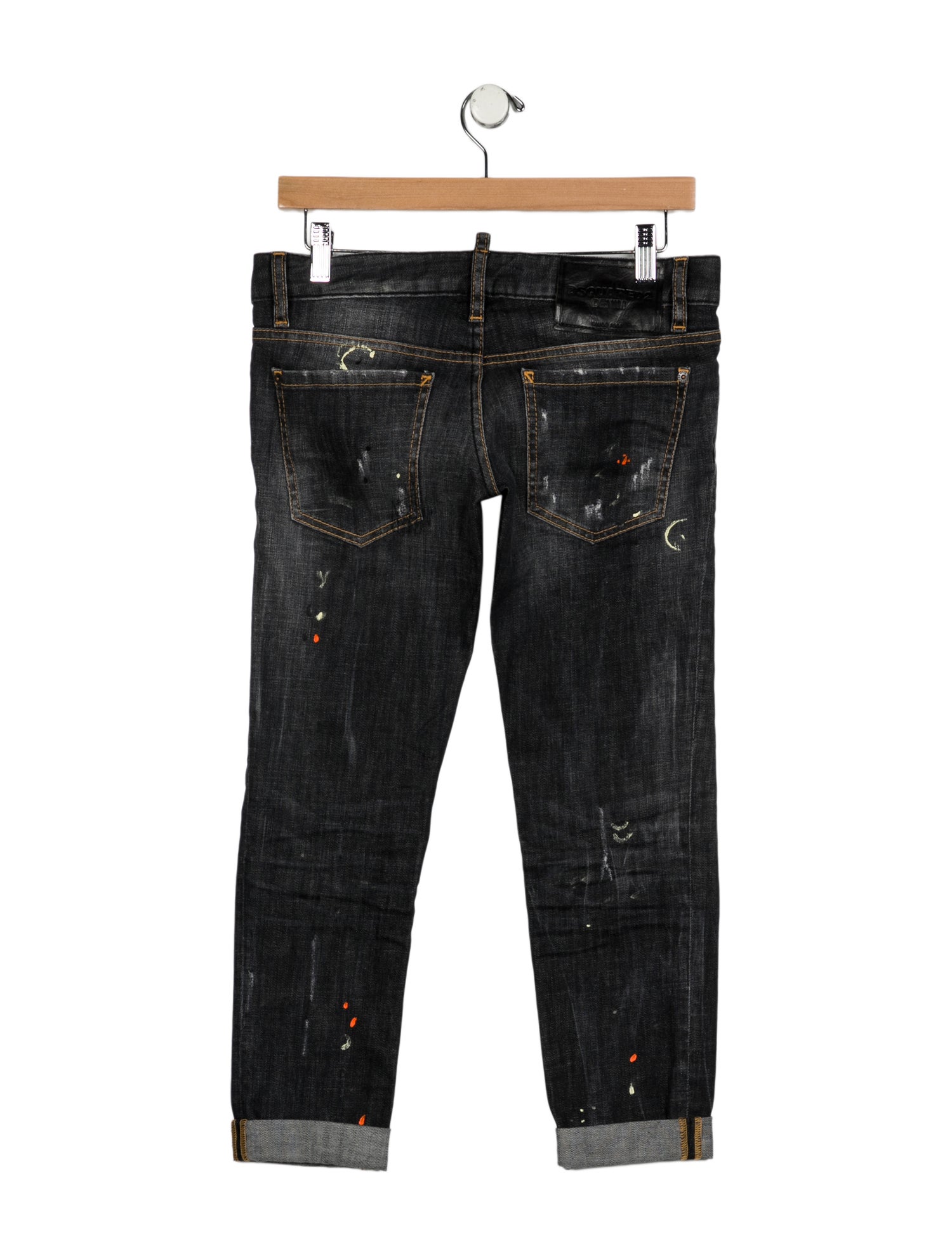 Dsquared² Low-Rise Skinny Leg Jeans
