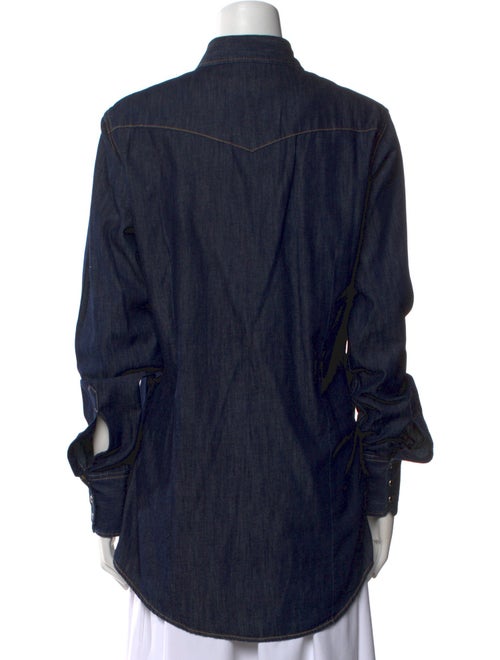 Dsquared² Long Sleeve Button-Up Top