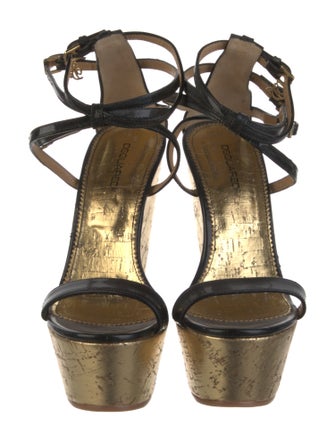 Dsquared² Patent Leather Sandals
