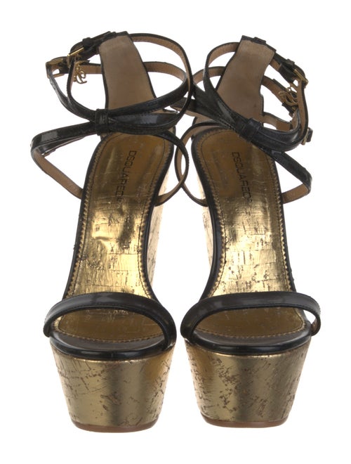 Dsquared² Patent Leather Sandals